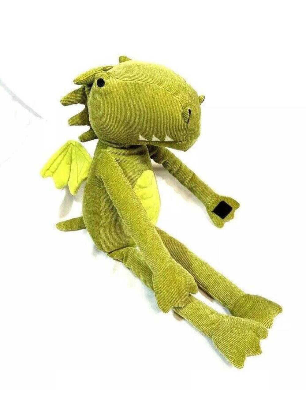 Pillowfort Dragon Mini Pillow 13" Green Corduroy Stuffed Plush Target Brands